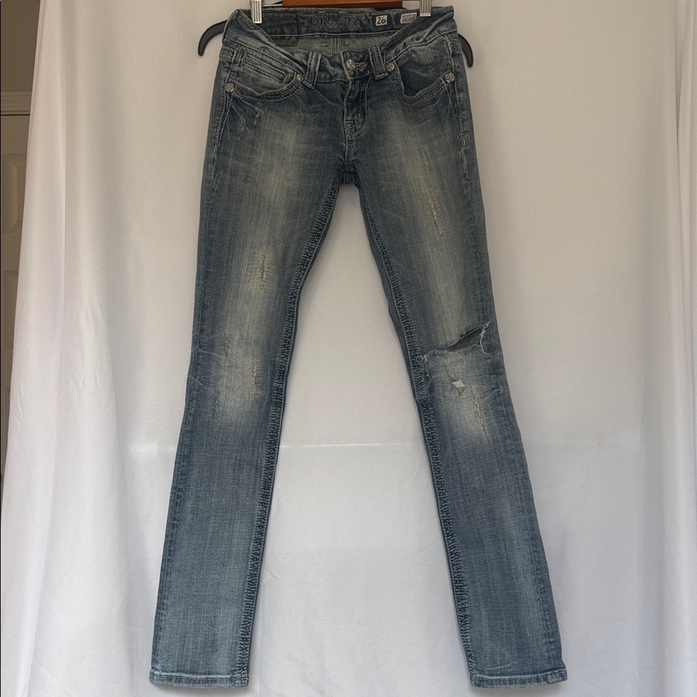 Miss Me Light Blue Skinny Jeans